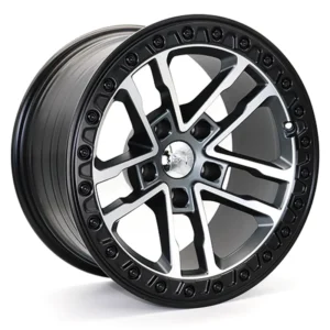 FR-5691 17-inch Alloy Wheels for Jeep Wrangler, Gladiator, Grand Cherokee, and Commander