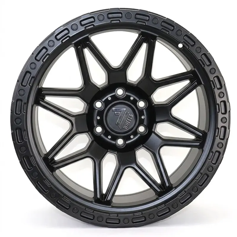 FR-E133 20-inch Alloy Wheels for Toyota Land Cruiser, Prado, Hilux, Tacoma, FJ Cruiser, Nissan Patrol, Armada, Navara, and Chevrolet Silverado - Image 2