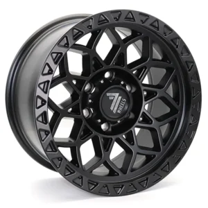 FR-G258 17-inch Alloy Wheels for Jeep Wrangler, Cherokee, Toyota Tacoma, Nissan Patrol, Chevrolet Silverado, and Ford Ranger