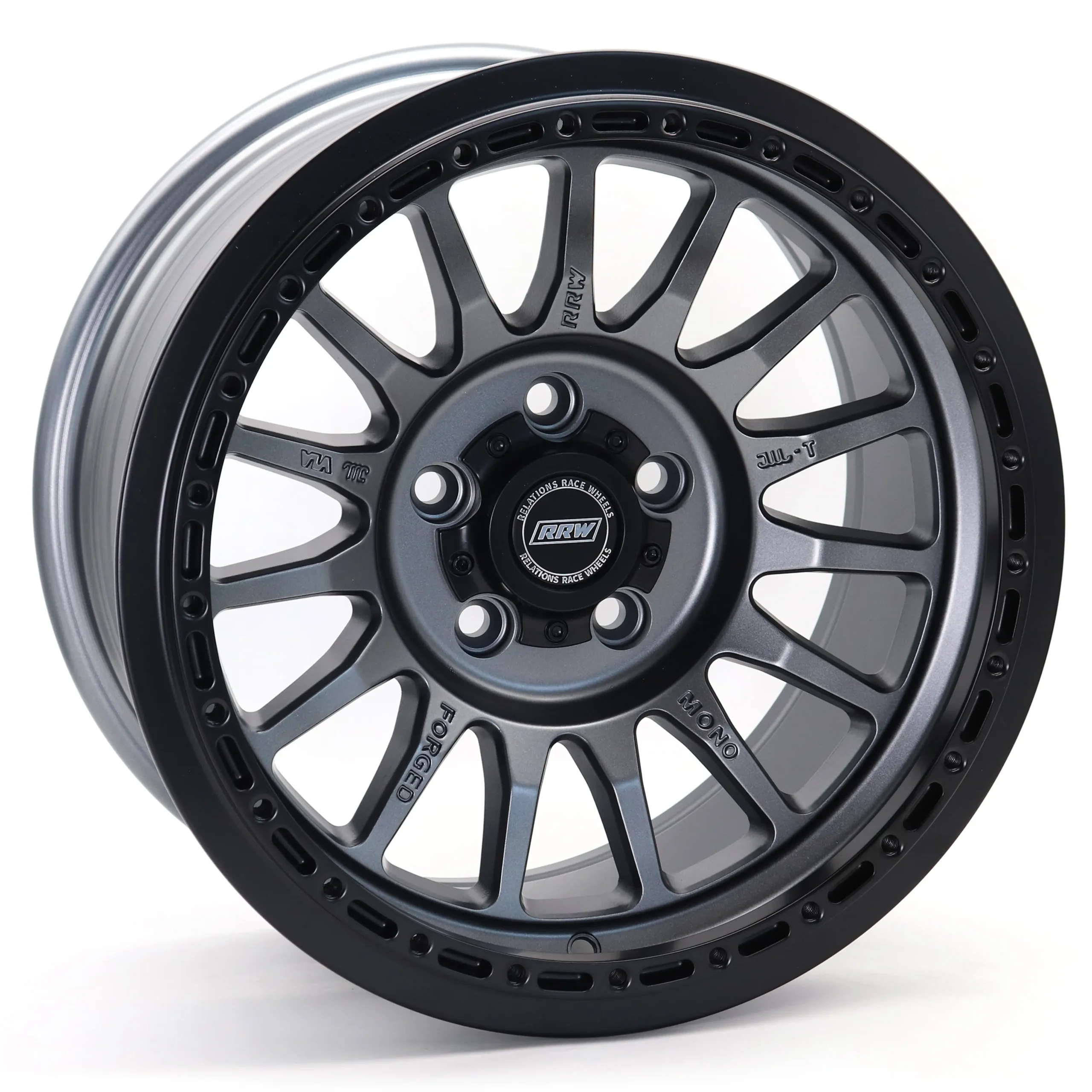 0520 16X8 5X114.3 ET0 MAT GRAYLIP MAT BLACK (CB71.6)