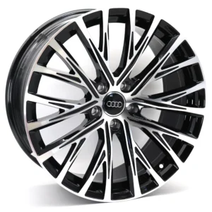 19-inch Audi Matte Black Alloy Wheels | 5x112 PCD, ET32 Offset, 66.6mm Hub Centric Rim