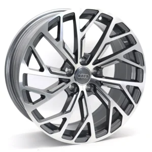 18-inch Audi Gunmetal Alloy Wheel | 5x112 ET35 | 66.6mm Hub-Centric Performance Wheel