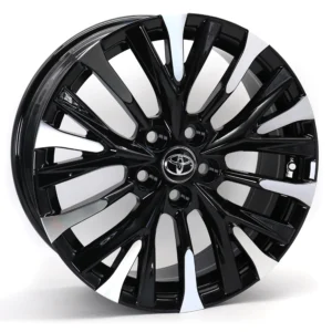 18" Toyota Alloy Wheel | 5x114.3 PCD | ET40 Offset | Matte Black Machined Face | 60.1mm CB