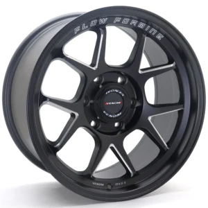 Venom Flow Formed Wheel – 18-inch | 6x139.7 | ET16 | Dark Black Milled (DBT7)