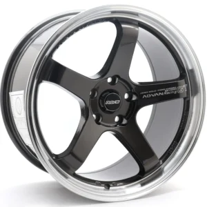 RAYS Advan GT Beyond Style 18-inch Forged Wheel – 18x8.5 / 18x9.5 | 5x114.3 | ET25 | CB 73.1 – Gloss Black / Machined Lip (SQ4LT8)
