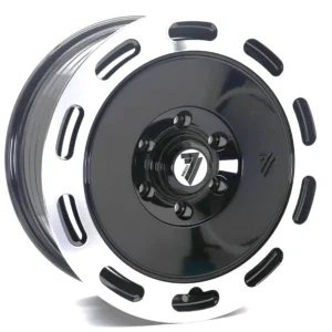 77 17X7.5 6X139.7 ET25 BLACK LIP POLISH (CB95.1)