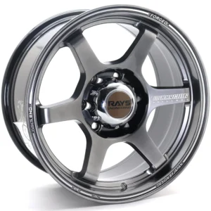 RAYS Forged-Style 17-inch Wheel | 6x139.7 PCD | ET0 | Hyper Black Finish (CB 110mm)