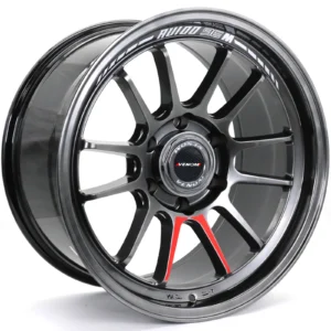 Venom 1525 Series Performance Wheel – 18x9.5 | 6x139.7 | ET10 | CB 110.1 (Hyper Black / Dark Black)