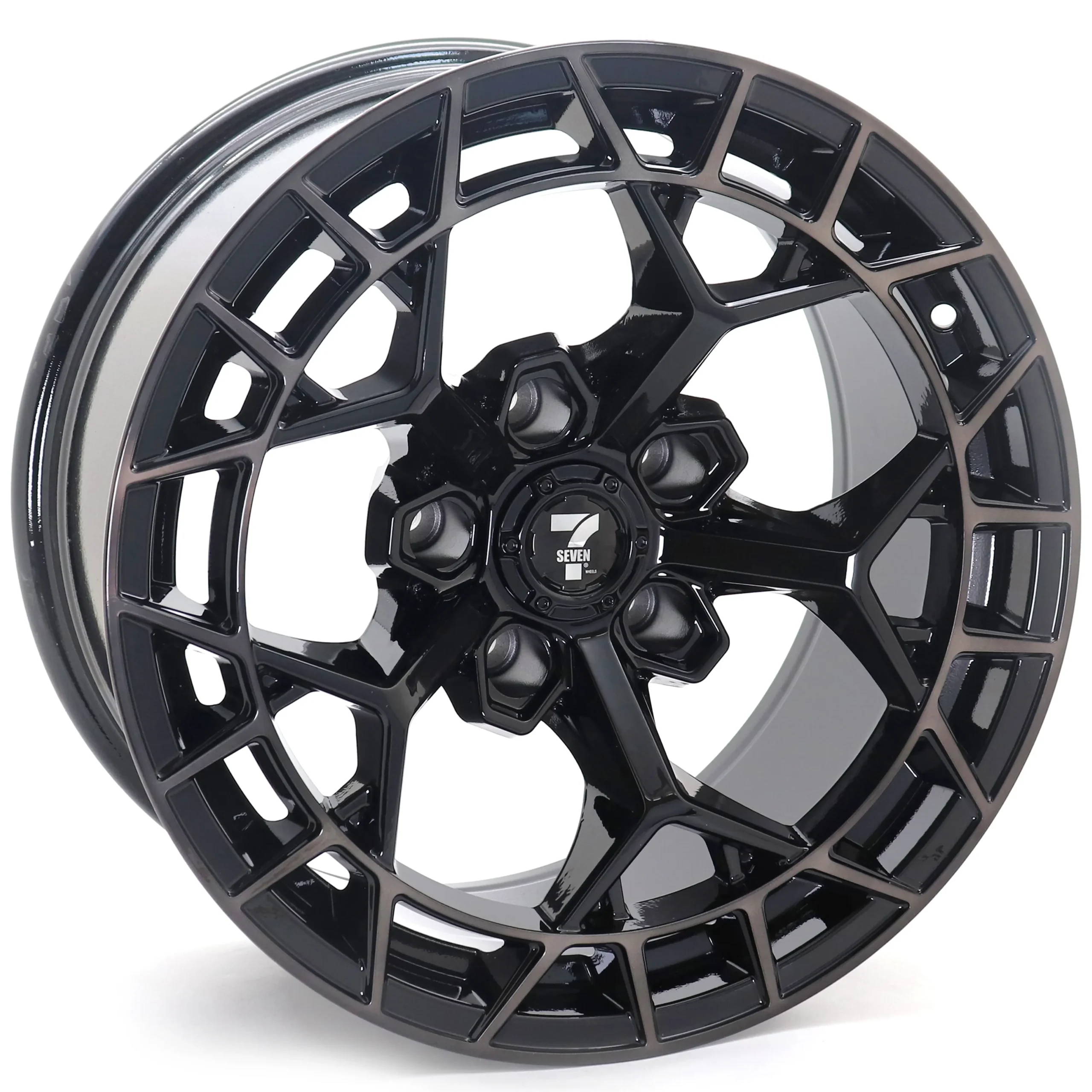 2005 17X9 5X127 ET-10 Black Lip Black Coating (CB71.6) 2005 17X9 5X127 ET-10 Black Lip Black Coating (CB71.6)