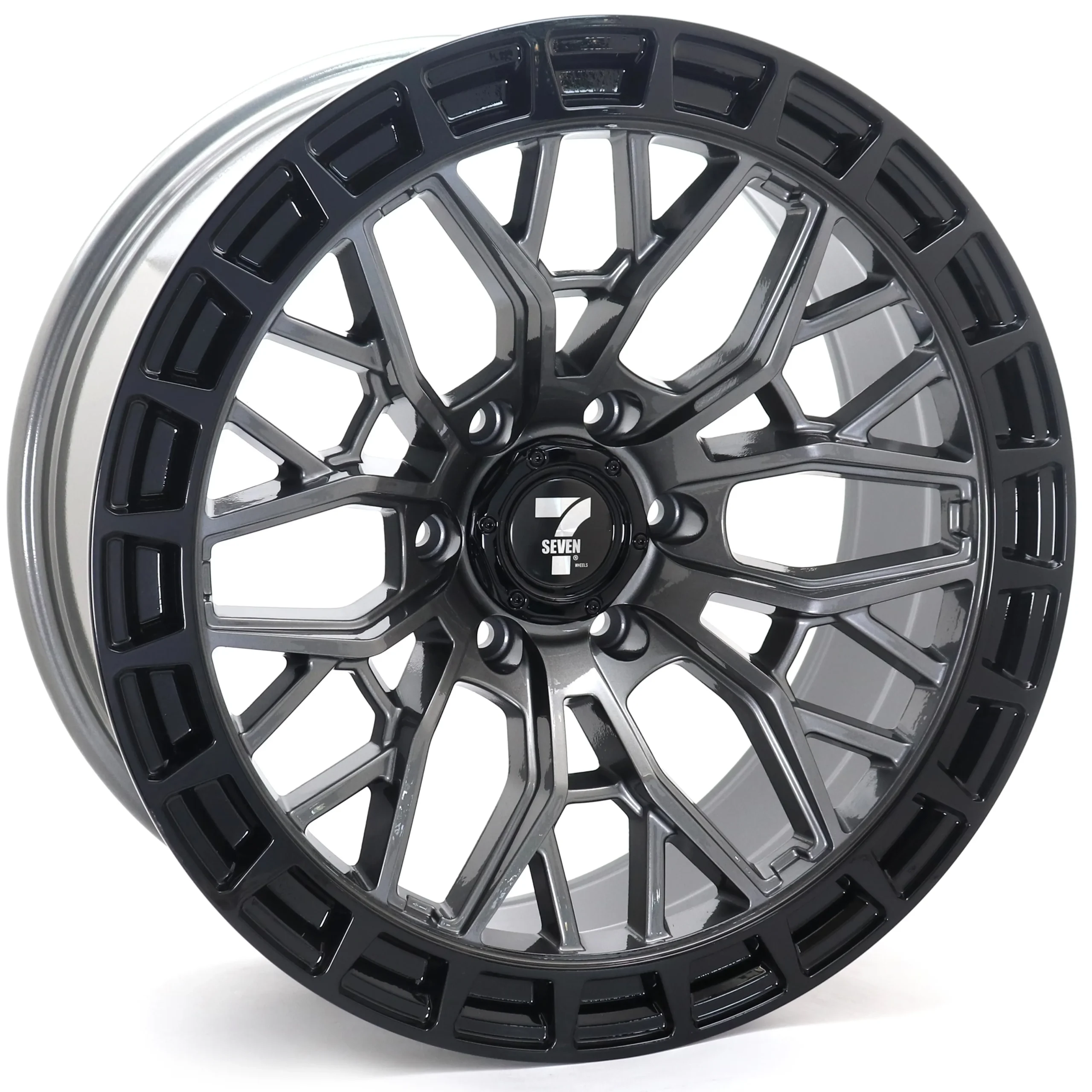 2042 20X9 6X139.7 ET0 DARK GREY LIP BLACK (CB110.1) 2042 20X9 6X139.7 ET0 DARK GREY LIP BLACK (CB110.1)