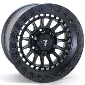 7Wheels 17-inch Matte Black Off-Road Alloy Wheel – (6x139.7 ET0 & 5x127 ET-12 Fitments)