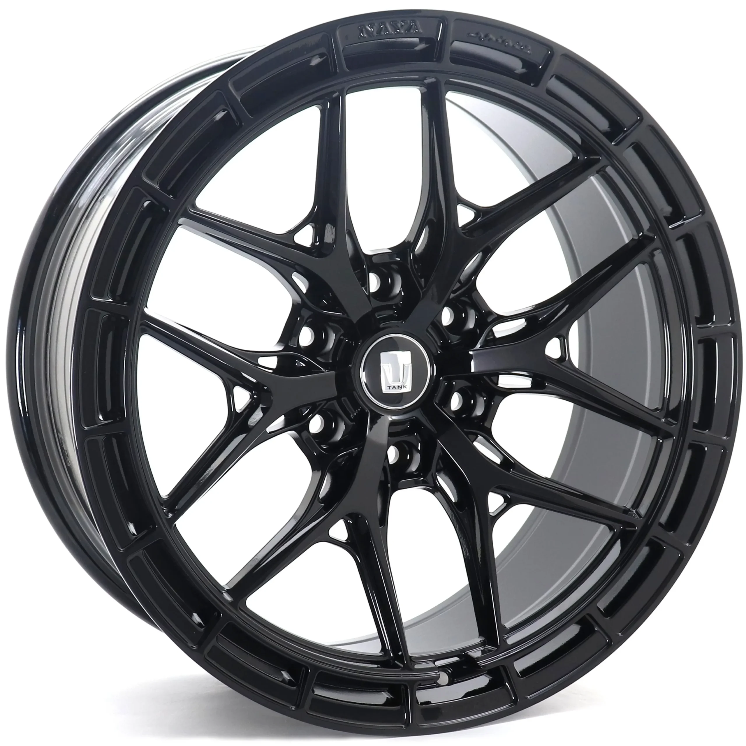 3045 20X9 6X139.7 ET15 GLOSSY BLACK (CB100.1) TANK LOGO 3045 20X9 6X139.7 ET15 GLOSSY BLACK (CB100.1) TANK LOGO