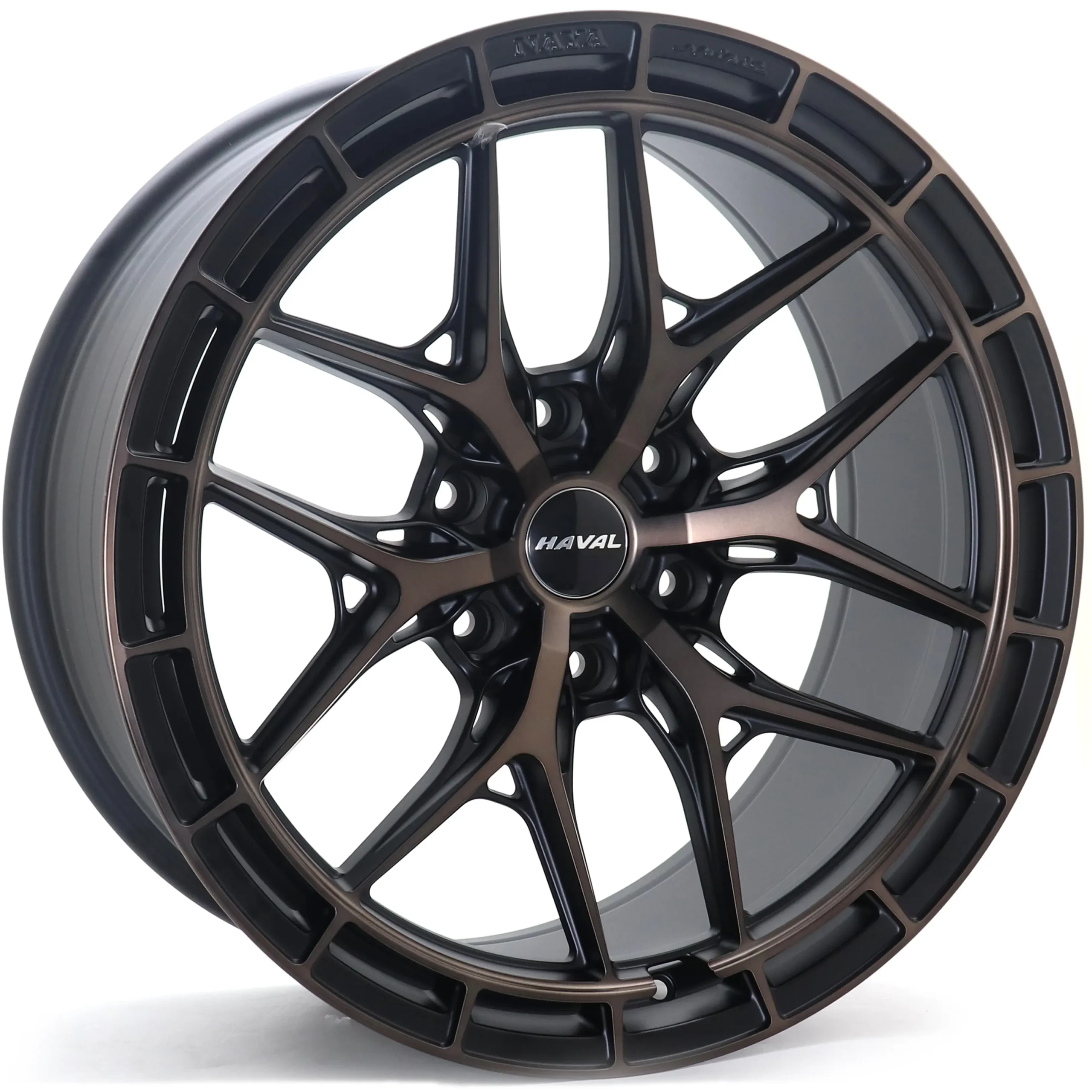 3045 20X9 6X139.7 ET15 MB+BLACK COATING (CB100.1) HAVAL LOGO 3045 20X9 6X139.7 ET15 MB+BLACK COATING (CB100.1) HAVAL LOGO