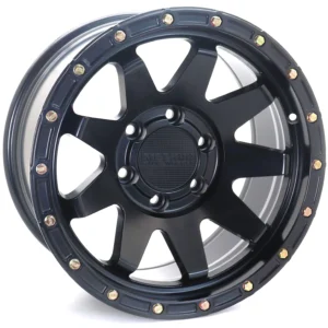 17-inch Method Off-Road Alloy Wheel | 6x139.7 PCD, ET0 | Matte Black Finish (CB 95.1 / 110.1)