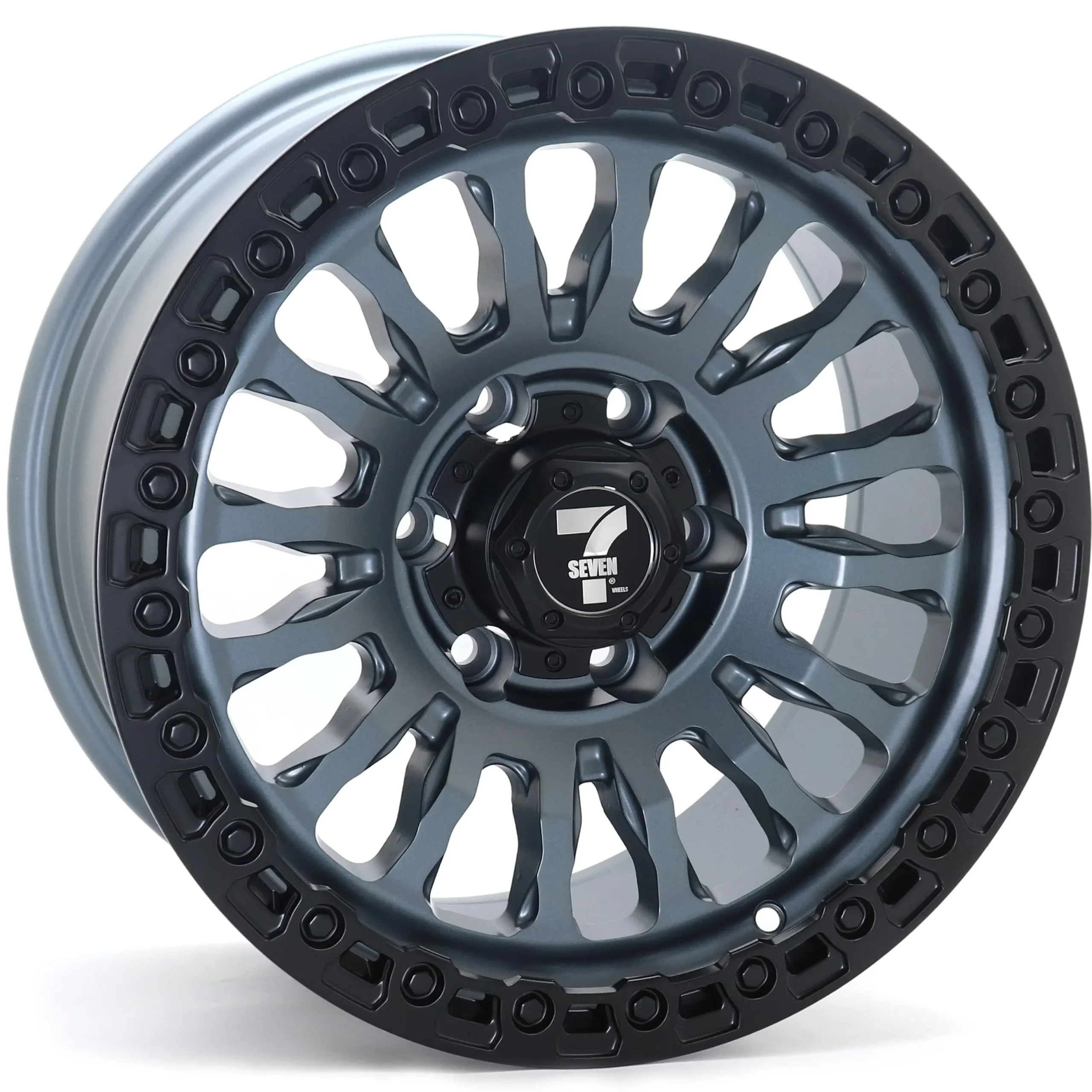 A-Y802 17X9 6X139.7 ET0 MAT GRAY LIP MAT BLACK (CB110.1) A-Y802 17X9 6X139.7 ET0 MAT GRAY LIP MAT BLACK (CB110.1)