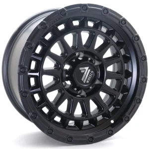 18-inch 7Wheels G317 Matte Black Off-Road Alloy Wheel – 6x139.7 PCD, ET12 Offset, CB 110.1mm