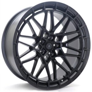 22-inch Matte Black Mesh Alloy Wheel Rim | 5x120 PCD, ET40, CB 72.6mm