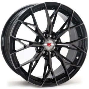 Vossen 17-inch Alloy Wheel - Dual PCD 8x100/114.3, ET35, Black Machine Face (CB 73.1)